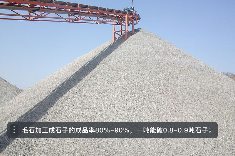 毛石和碎石的區(qū)別_毛石加工成碎石的加工費(fèi)多少？