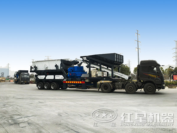 車載式移動制砂機入駐云貴地區(qū)，拉動當(dāng)?shù)亟?jīng)濟發(fā)展