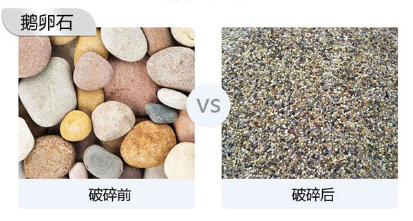 鵝卵石破碎能做石子嗎？會(huì)用到哪些設(shè)備？