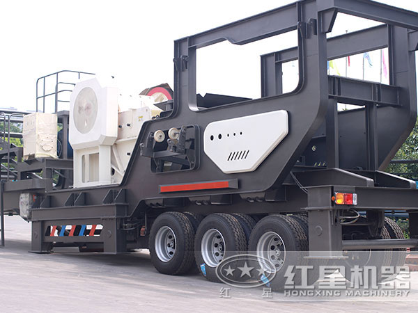 自行式石子破碎機(jī)，車載移動就是方便