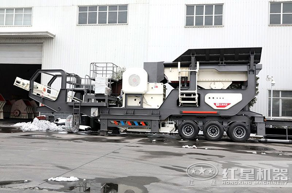 小型車式流動(dòng)石子粉碎機(jī)，小巧輕便但不失專業(yè)