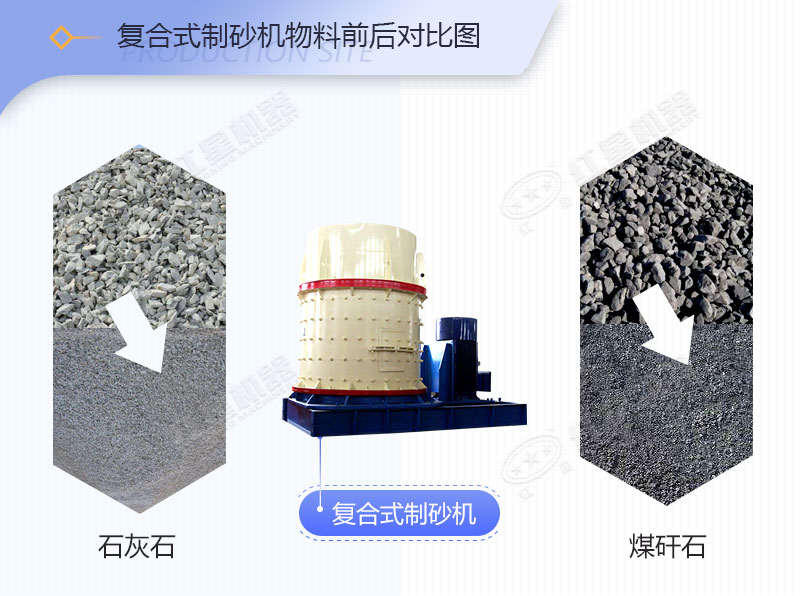 小型復(fù)合制砂機(jī)生產(chǎn)的沙子怎么樣？邀您來現(xiàn)場(chǎng)一睹為快